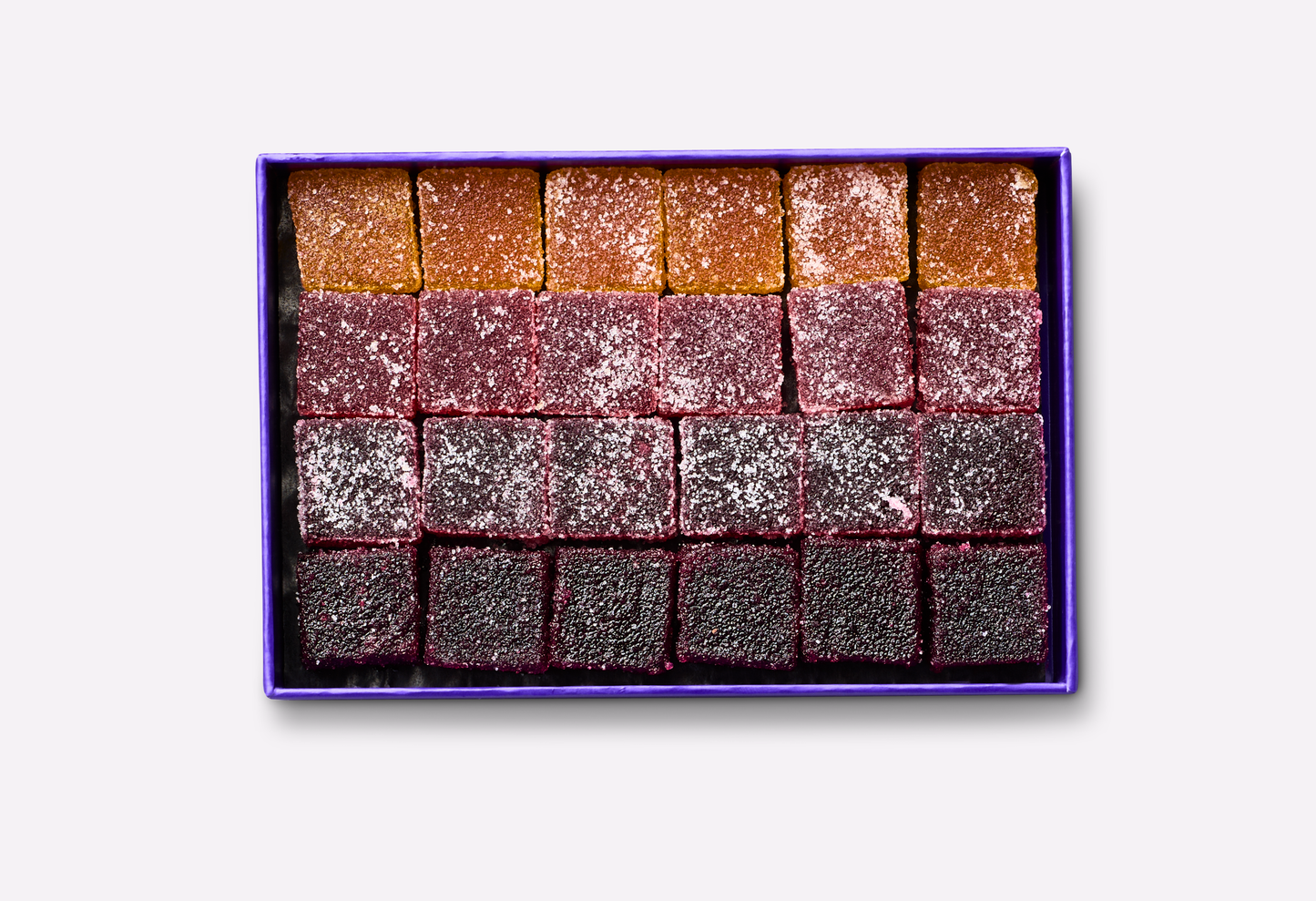 Frucht Gelee – Détail der Praline, Léonie Corentin Chocolatier