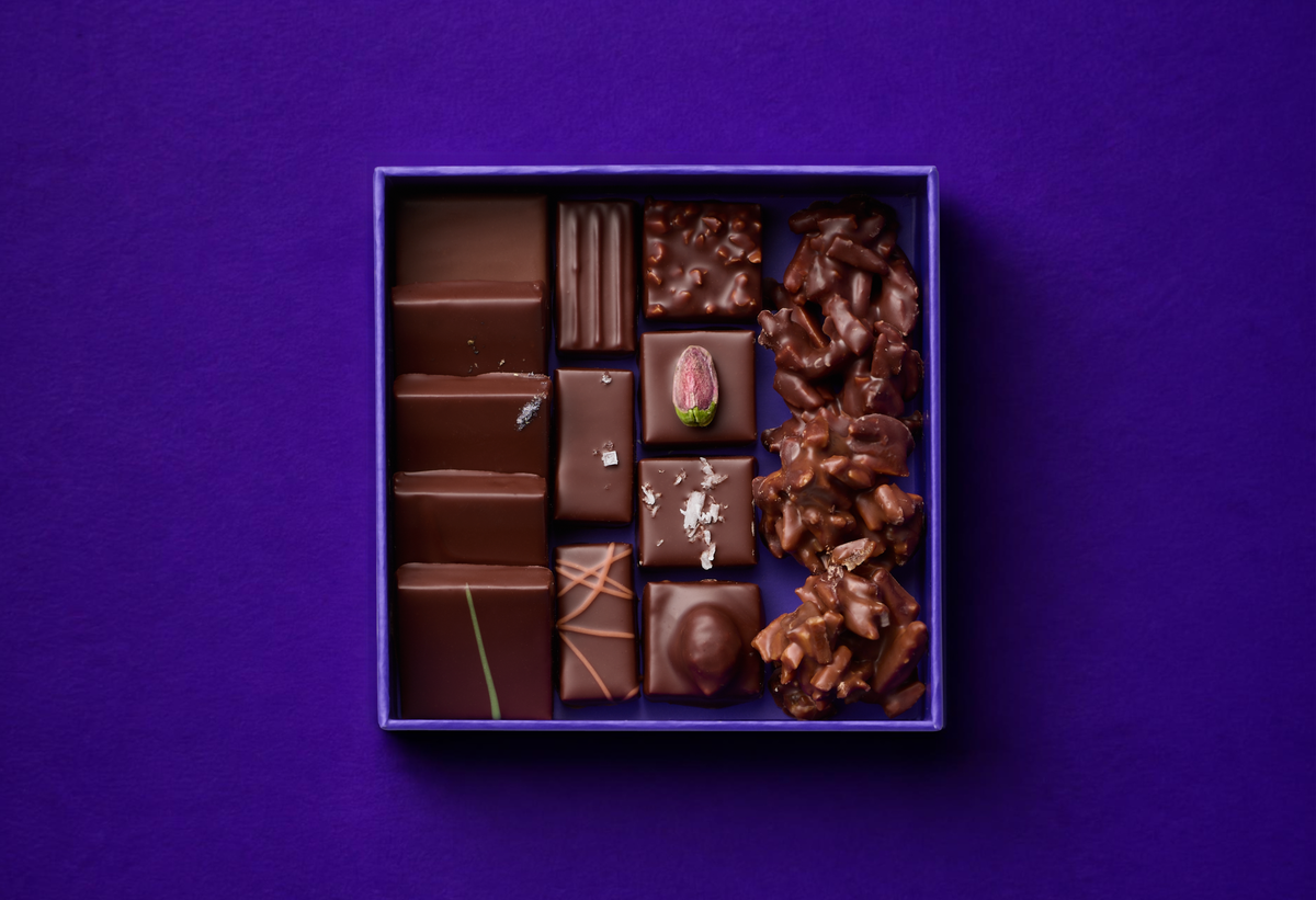 Selection of chocolate boxes