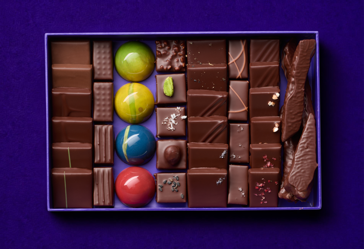 Selection of chocolate boxes
