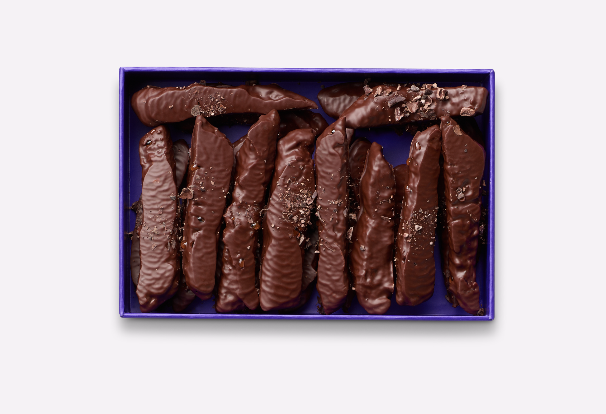 Kandierte Zitrone – Détail der Praline, Léonie Corentin Chocolatier