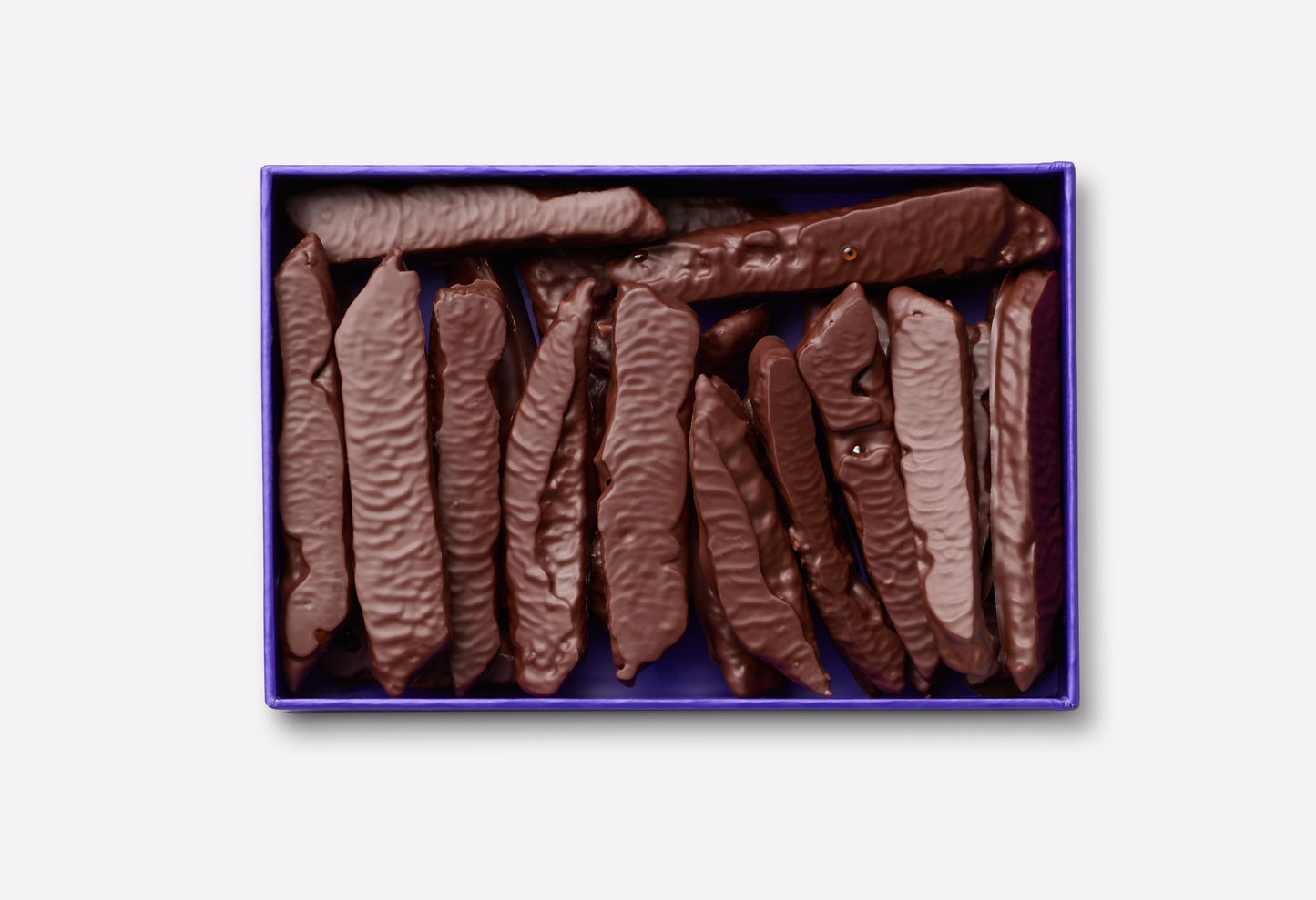 Kandierte Orange – Détail der Praline, Léonie Corentin Chocolatier