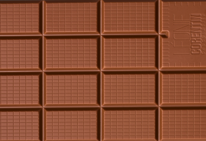 Peru Bio 41 % – Détail der Praline, Léonie Corentin Chocolatier