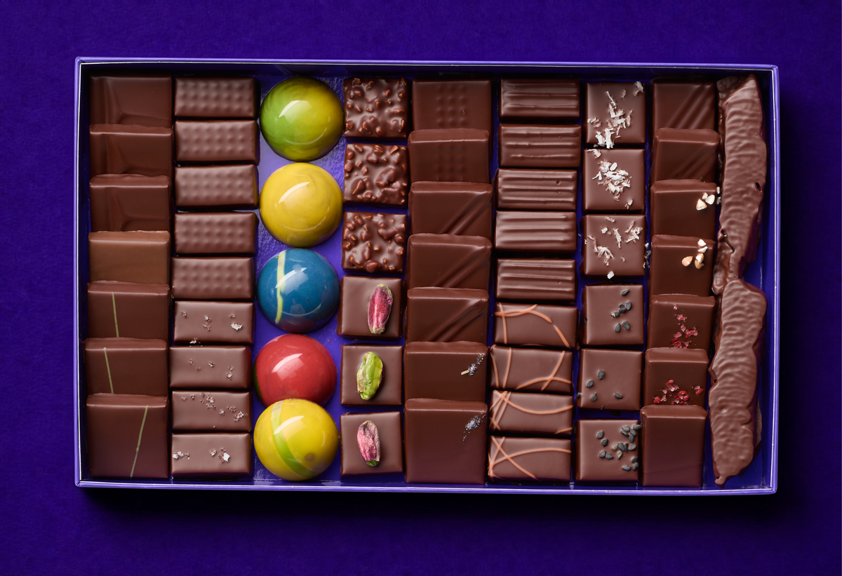 Selection of chocolate boxes