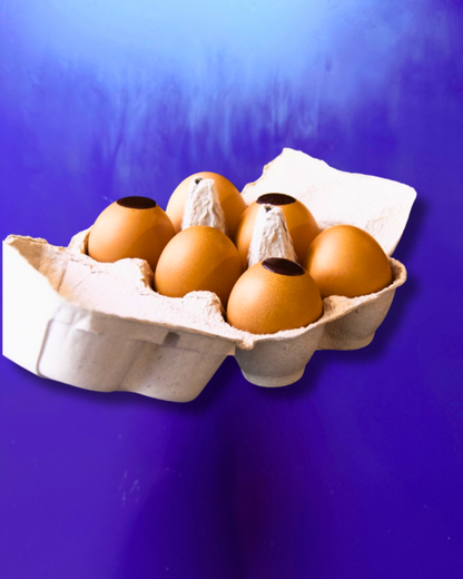 Nougat egg in the shell