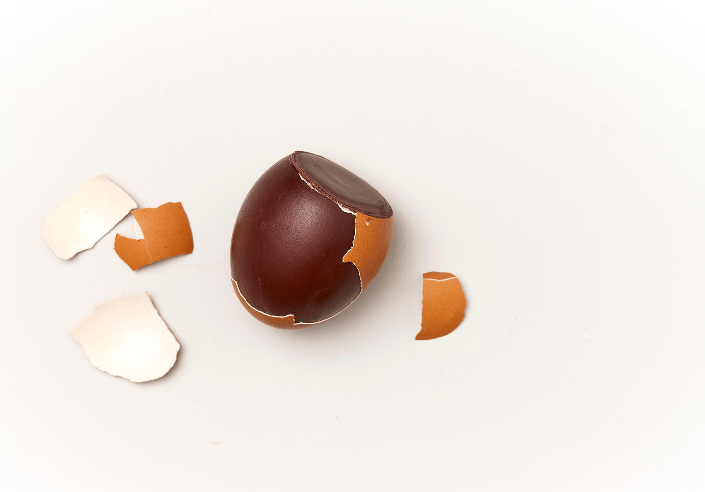 Nougat egg in the shell